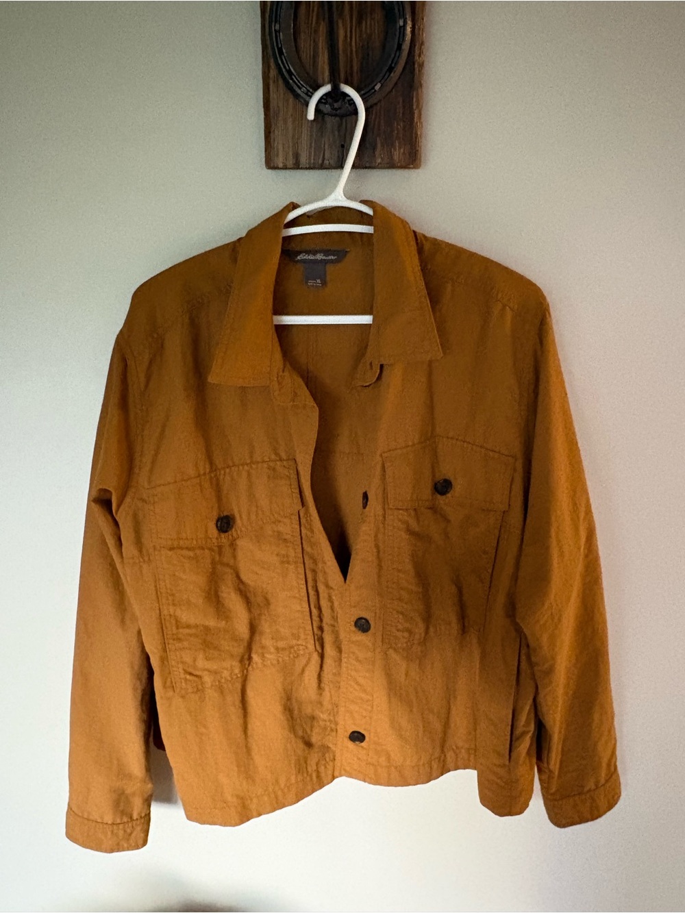 Eddie Bauer Lightweight Button Front Jacket